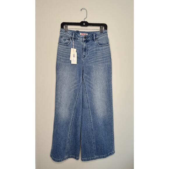 Johnny Was NWT Wide Leg Jean Denim Sisa Embroidered Pockets - 27, Southwest Boho - Picture 2 of 15